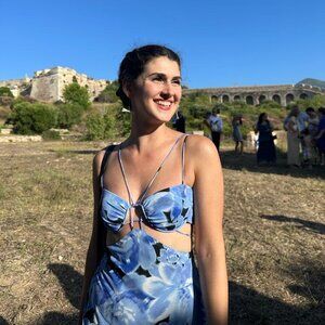 MISHA ROWAN GEORGETTE dress